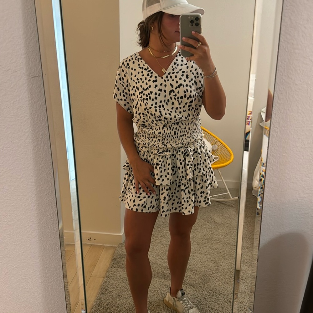 Cinched dress